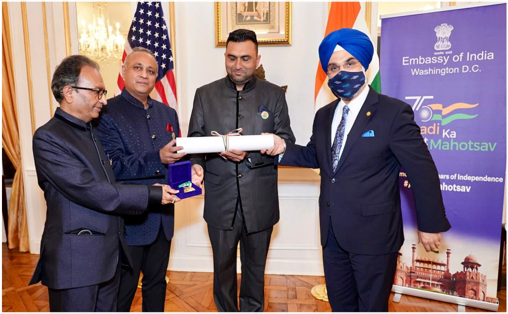FIA receives India’s Pravasi Bharatiya Samman Award