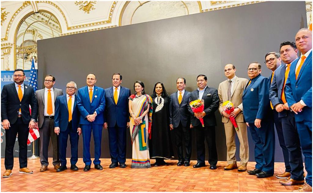 CONSUL GENERAL RANDHIR KUMAR JAISWAL ADMINISTERS OATH OF OFFICE TO FIA TRISTATE EXECUTIVE