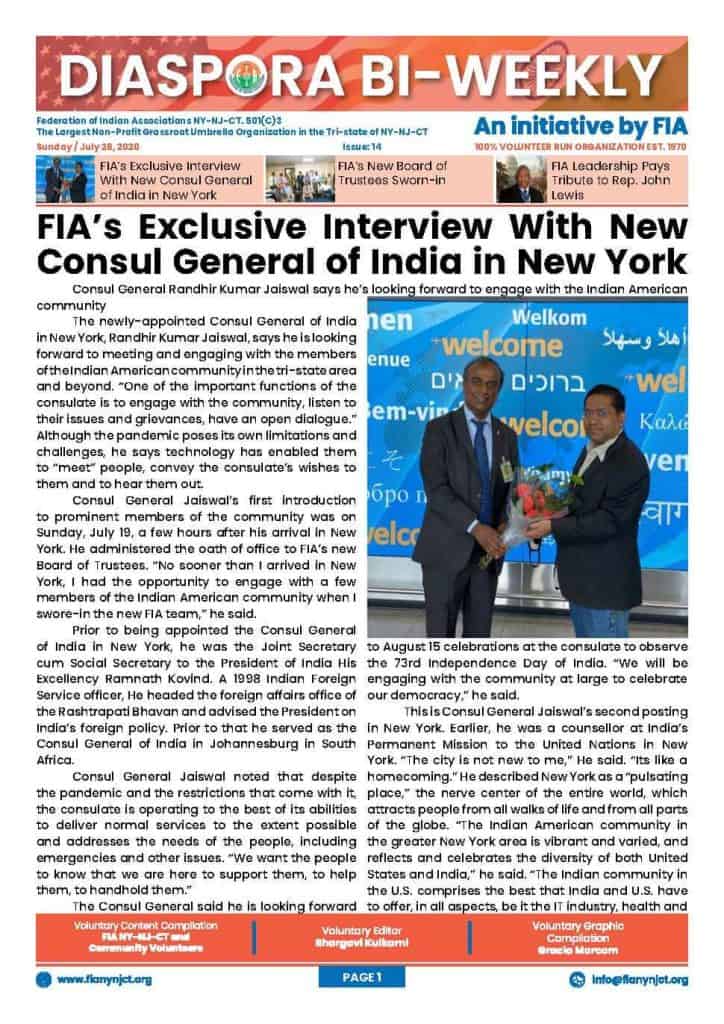 Diaspora Bi-Weekly