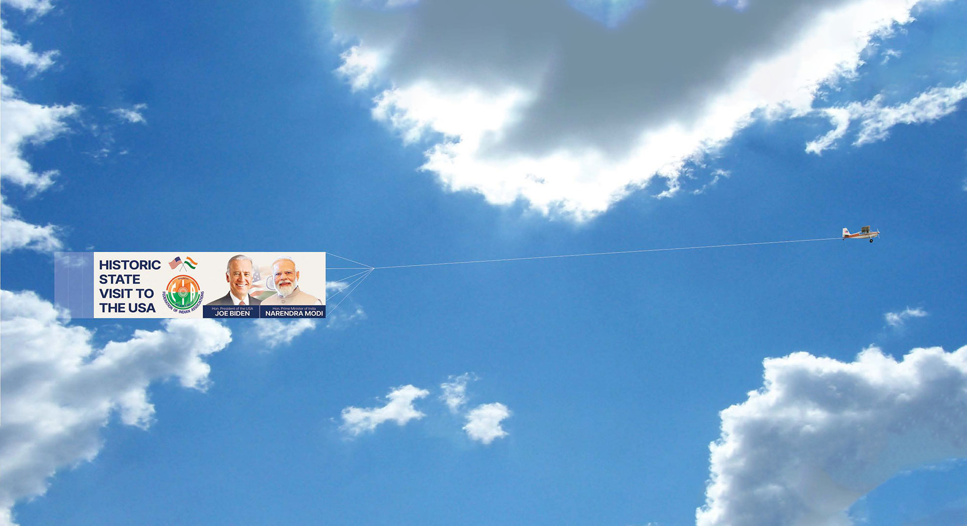 Largest aerial indian flag display over hudson river