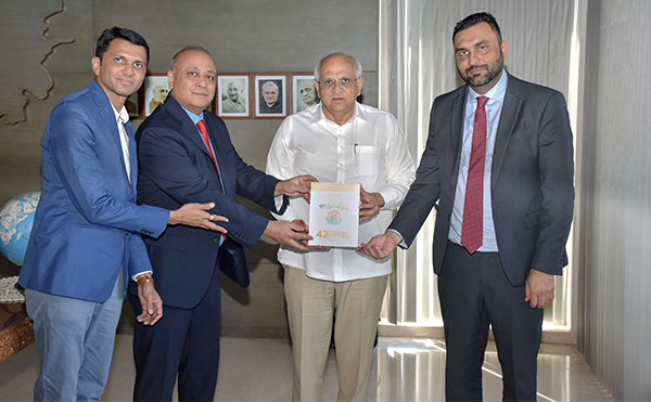 FIA Inaugurates 2024 Official Brochure with Gujarat Chief Minister Shri Bhupendra Patel